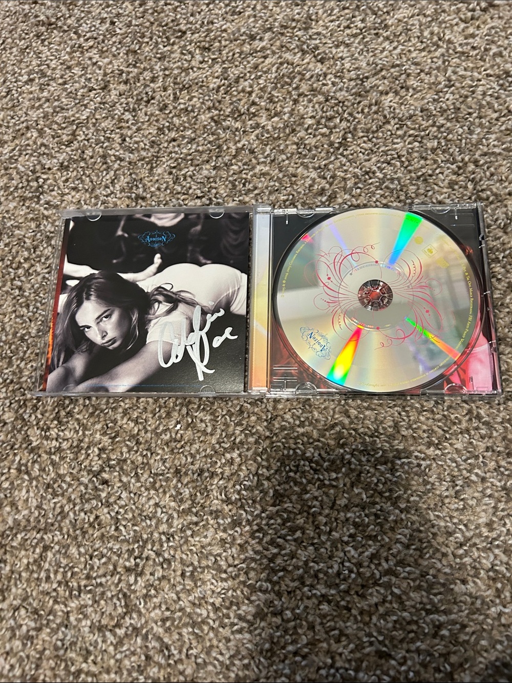 Autographed Addison Ray CD